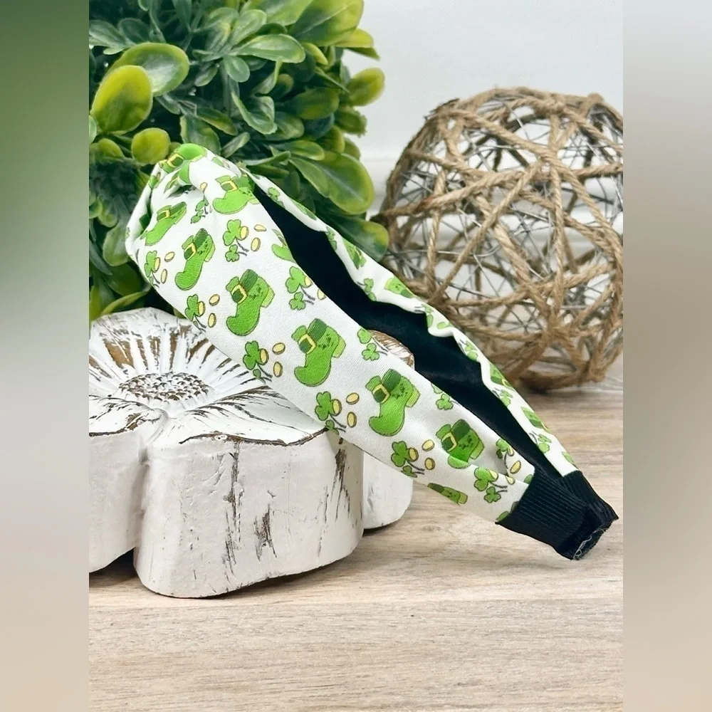 St. Patrick’s Day Shamrock Headband